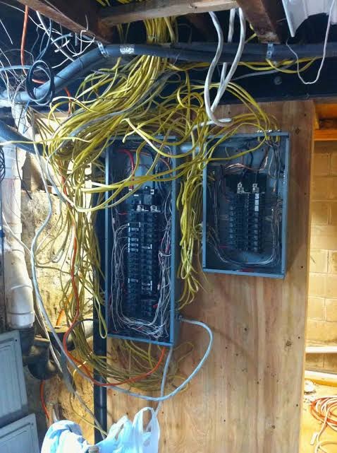 Electrical Hazards and Messy Wiring